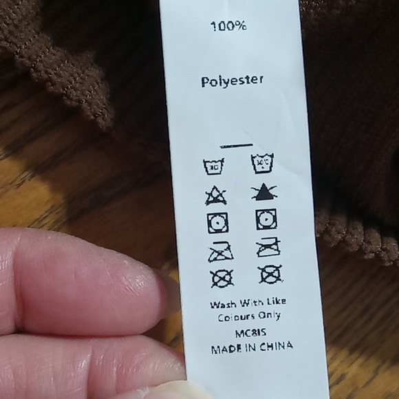 HALARA DRESS Womens Large BROWN CORDUROY Work Casual NEW - Picture 6 of 8